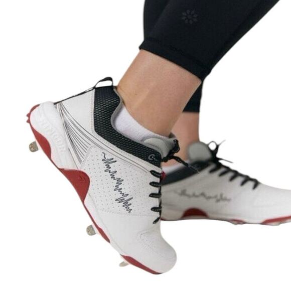 Ringor Softball Cleats Flite Spike Soundwaves Sam Fischer 52 NEW - Picture 2 of 8